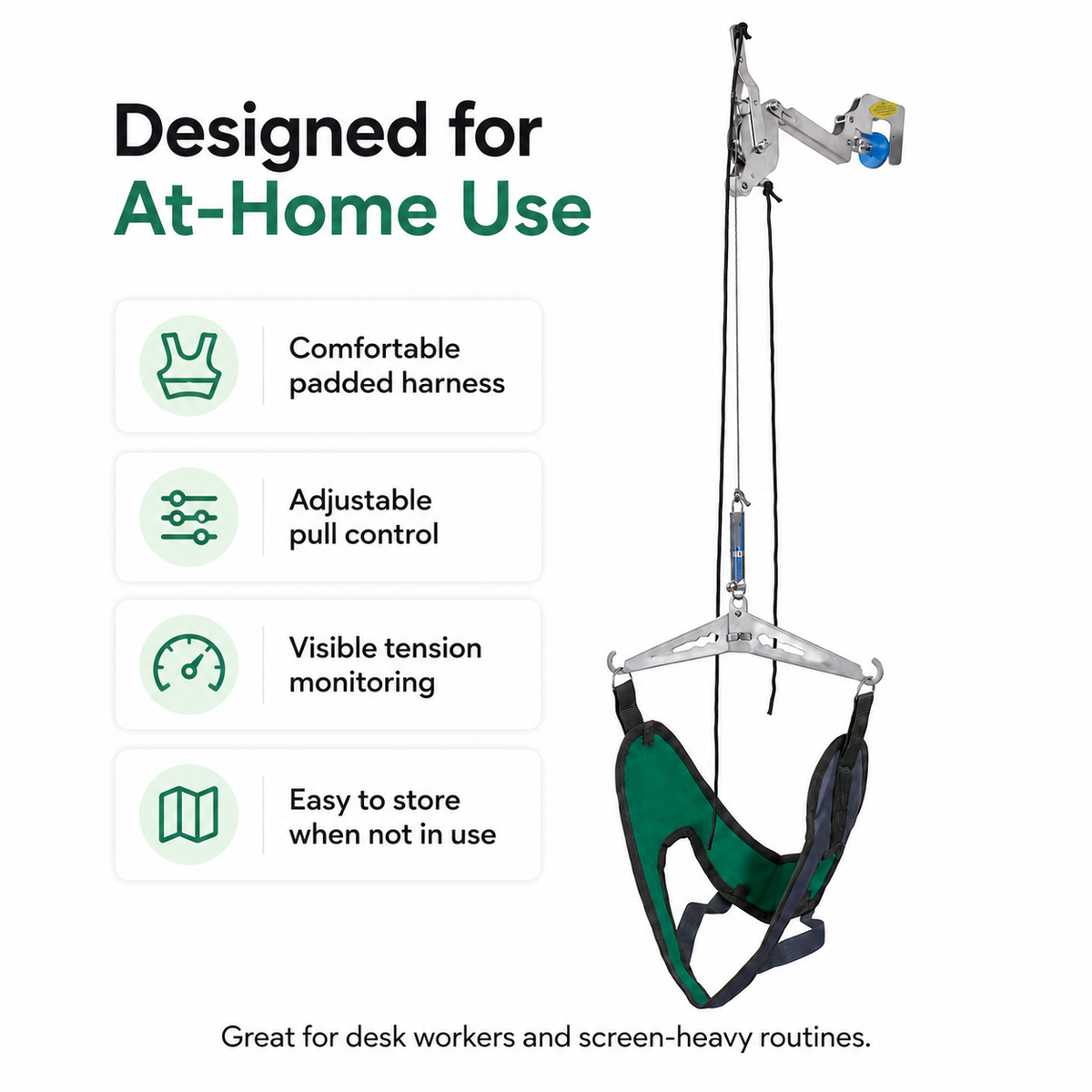 Adjustable Neck Traction System